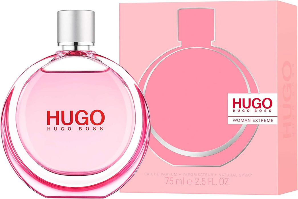 Hugo Woman Extreme de Hugo Boss para mujeres - Spray EDP de 2,5 oz