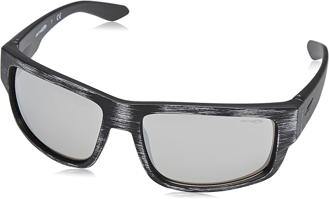 Arnette AN 4221 2350-6G Grifter - Noir Argenté Mat-Argent par Arnette pour Homme - Lunettes de soleil 62-17-125 mm