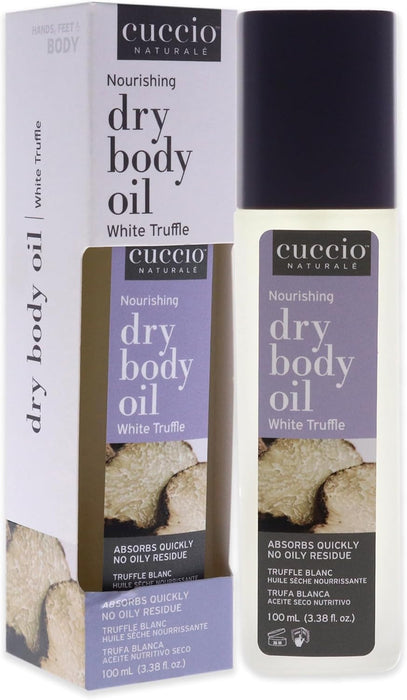 Nourishing Dry Body Oil - White Truffle by Cuccio Naturale for Unisex - 3.38 oz Oil