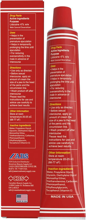 Super Viga 840000 Delay Cream for Men - Desensitizing Formula