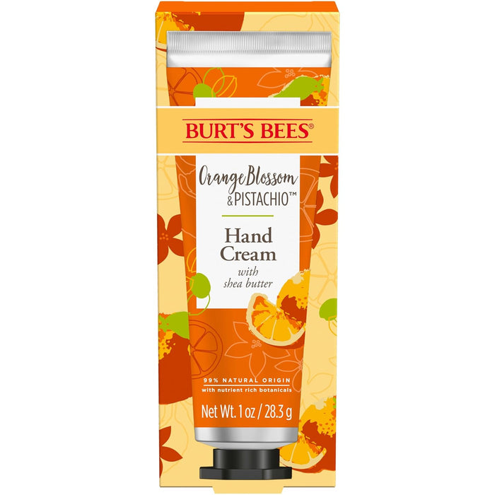 Crème pour les mains à la fleur d'oranger et à la pistache de Burts Bees pour unisexe - 1 oz de crème pour les mains