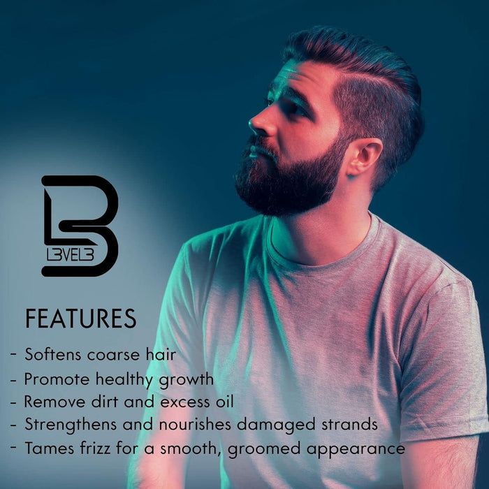 L3VEL3 Beard Shampoo 5 oz