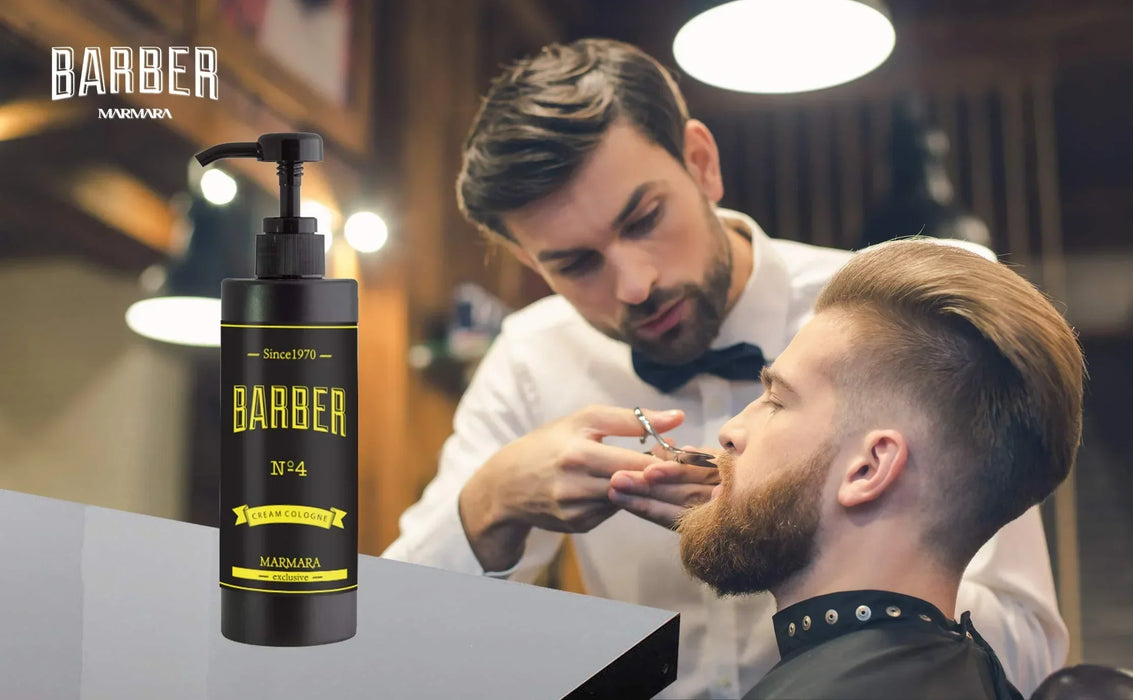 Marmara Barber Cream Cologne No.4 - 13.5 oz Multipack