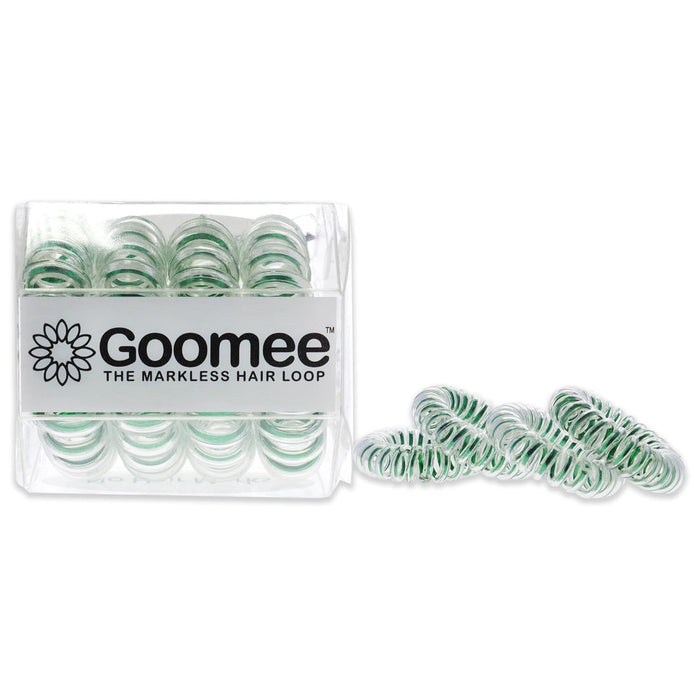 The Markless Hair Loop Set - Holiday Edition Missile Toe by Goomee for Women - 4 Pc Hair Tie