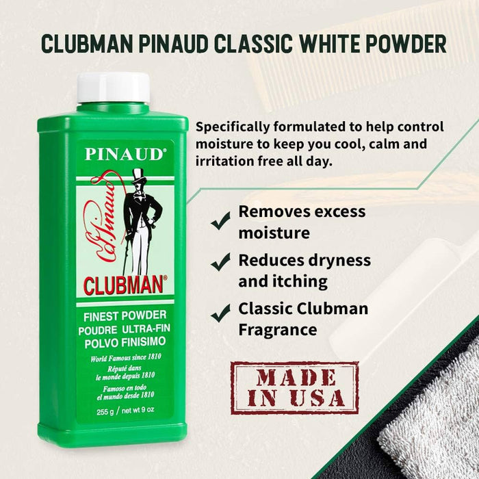 CLUBMAN Talc Original 9 oz