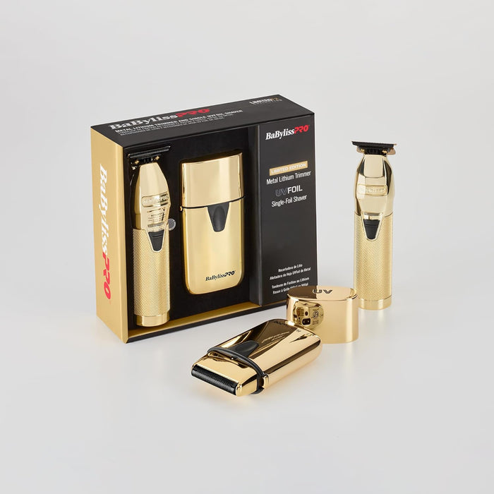 BaBylissPRO LimitedFX Gold Trimmer & UV Foil Shaver