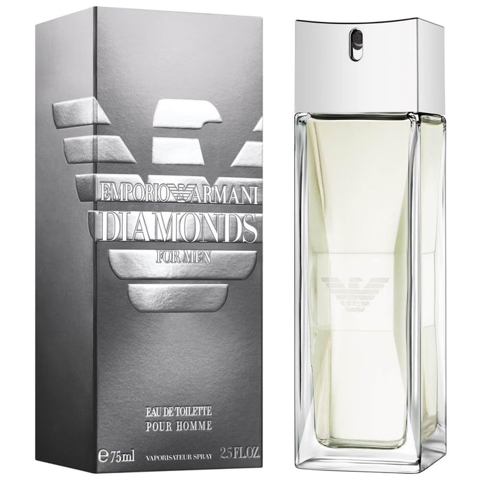 Emporio Armani Diamonds by Giorgio Armani for Men - 2.5 oz EDT Spray