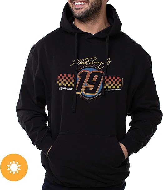 Sweat à capuche NASCAR - Martin Truex Jr - 1 Black par DelSol pour homme - T-shirt 1 pièce (S)