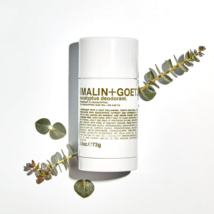 Eucalyptus Deodorant Stick by Malin + Goetz for Unisex - 2.6 oz Deodorant Stick