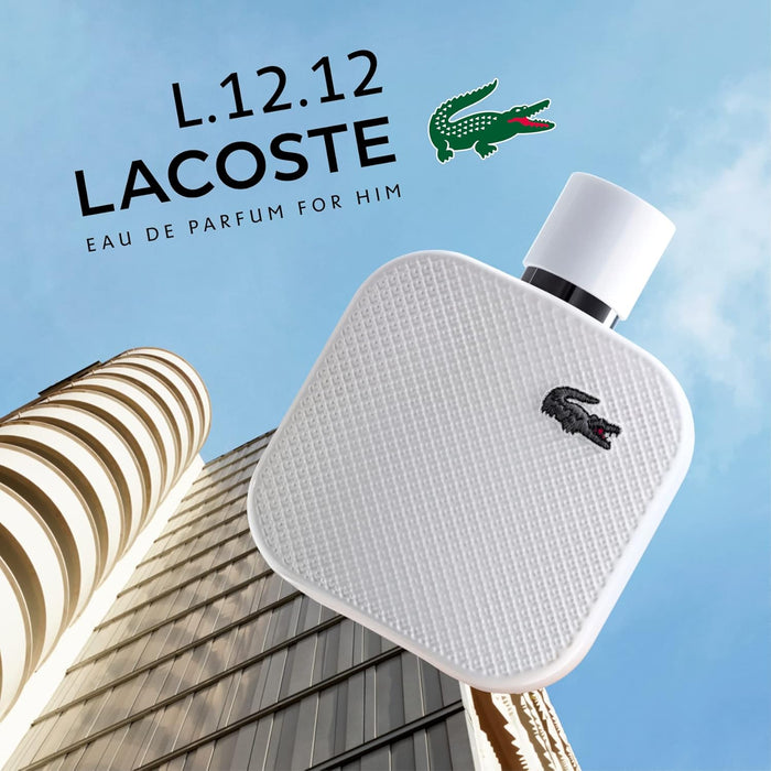 Lacoste Eau De Lacoste L.12.12 Blanc by Lacoste for Men - 3.3 oz EDT Spray (Tester)