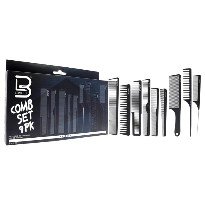 Level3 Lv3 - Comb Set 9Pk Black