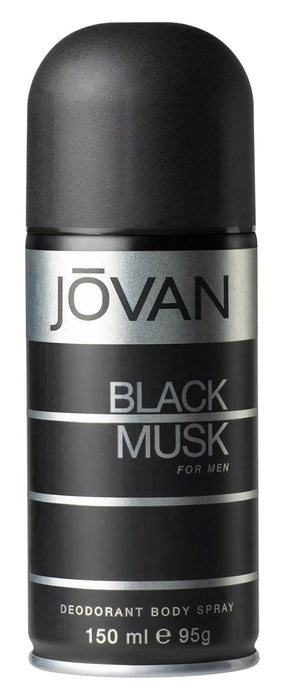 Jovan Black Musk by Jovan for Men - 5 oz Deodorant Body Spray