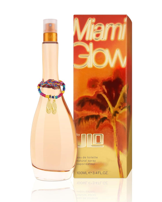 Miami Glow de Jennifer Lopez para mujeres - Spray EDT de 3,4 oz