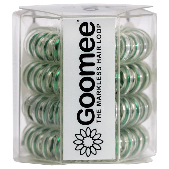 The Markless Hair Loop Set - Holiday Edition Missile Toe by Goomee for Women - 4 Pc Hair Tie