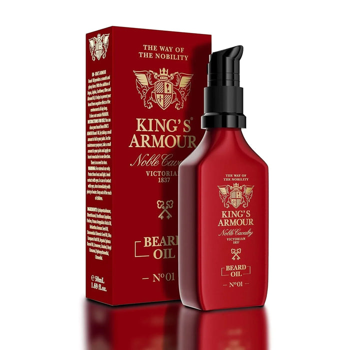 King's Armour Beard Oil 50 ml (1.69 Fl Oz)