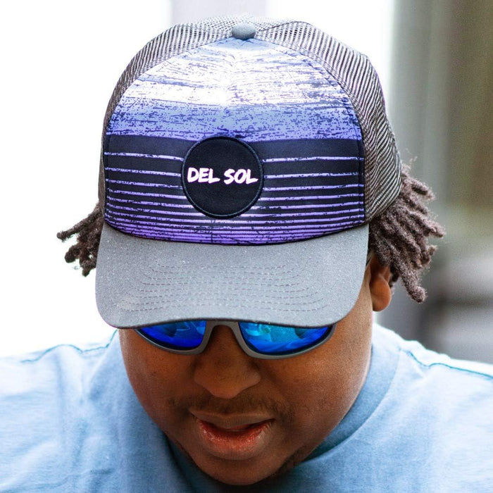 Color-Changing Trucker Hat - Good Vibes by DelSol for Unisex - 1 Pc Hat