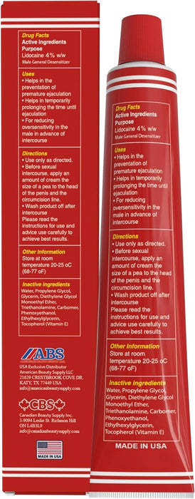 Super Viga 840000 Delay Cream for Men - Desensitizing Formula