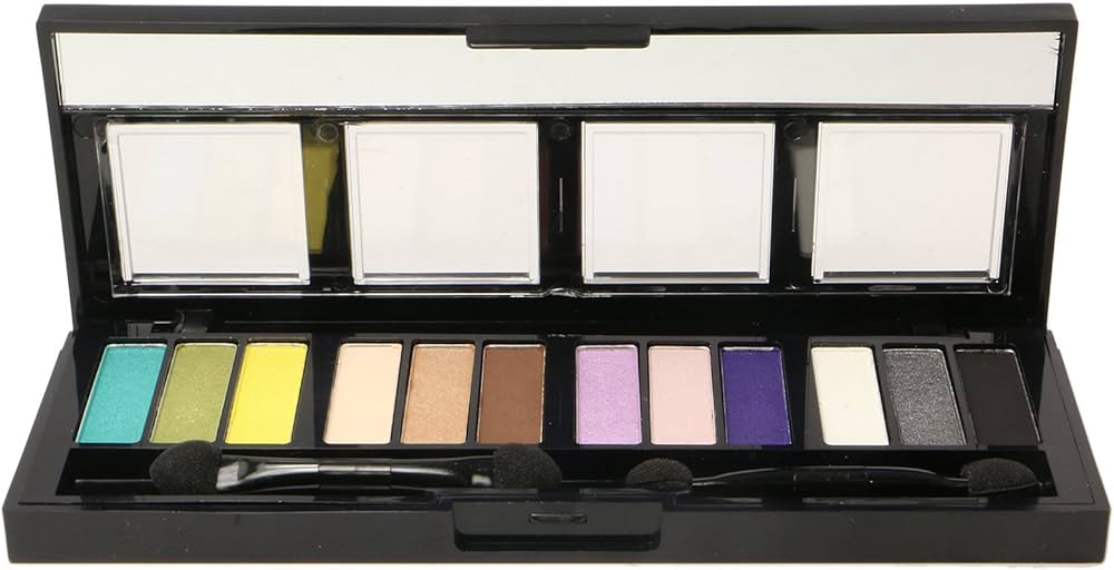 Paleta de sombras de ojos CITY COLOR Multi-Hue - 12 tonos