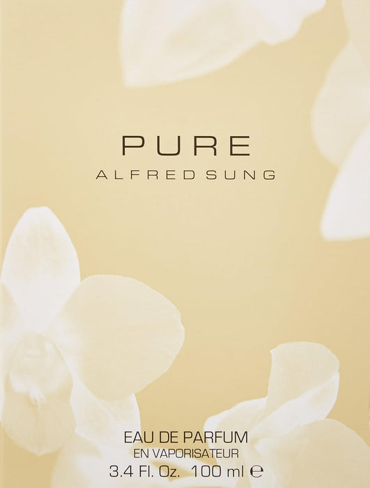 Pure de Alfred Sung para mujeres - Spray EDP de 3,4 oz