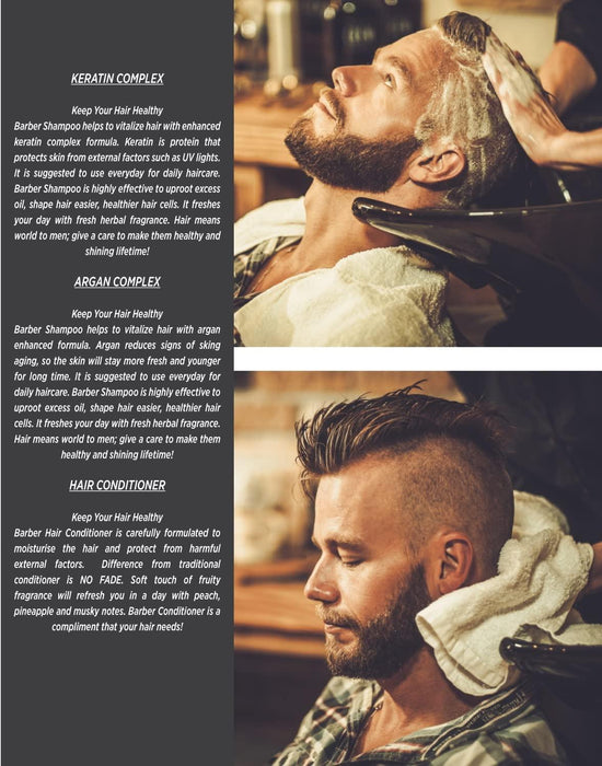 Marmara Barber Shampoo Keratin 37.5 oz