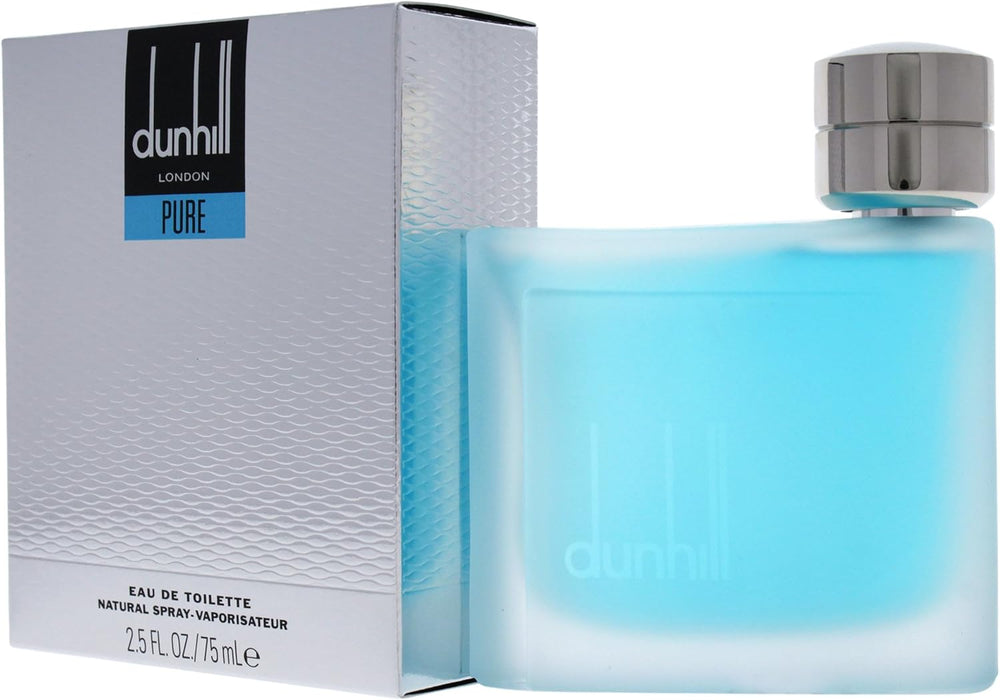 Dunhill London Pure par Alfred Dunhill pour homme - Spray EDT de 2,5 oz (sans boîte)