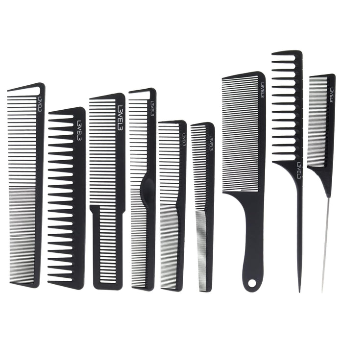 Level3 Lv3 - Comb Set 9Pk Black