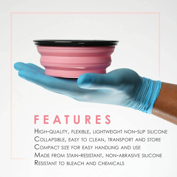 L3VEL3 Collapsible Tint Bowl Pink