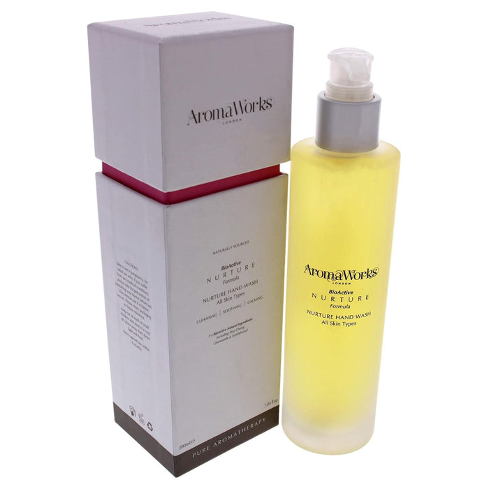 Nurture Hand Wash by Aromaworks for Unisex - 7.03 oz Hand Wash