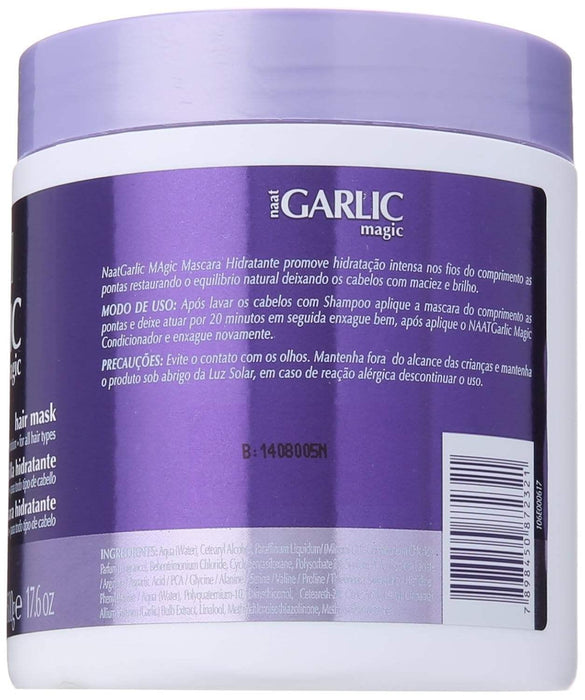 Nunaat Naat Garlic Magic  Hair Mask, 17.6 Oz