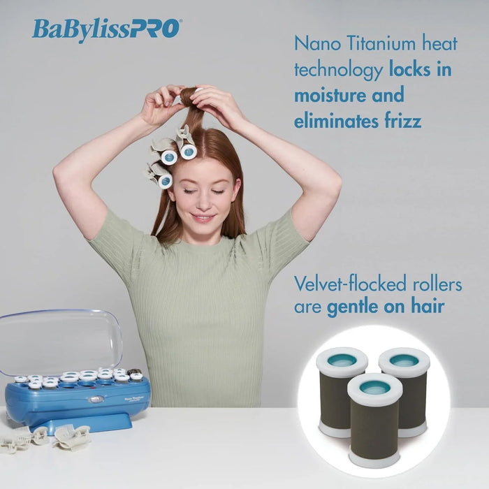 BaBylissPRO® Nano Titanium™ Professional 5 Jumbo Roller Hot Rollers