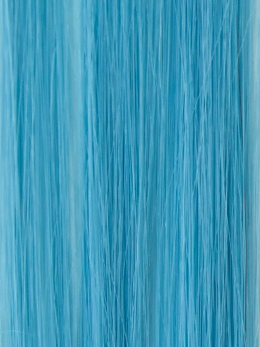 Pop Color Strip Extension - Blue Frosting by Hairdo for Women - 18 Inch Hair Extension