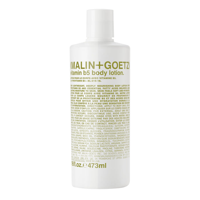 Vitamin B5 Body Moisturizer by Malin + Goetz for Unisex - 16 oz Body Lotion