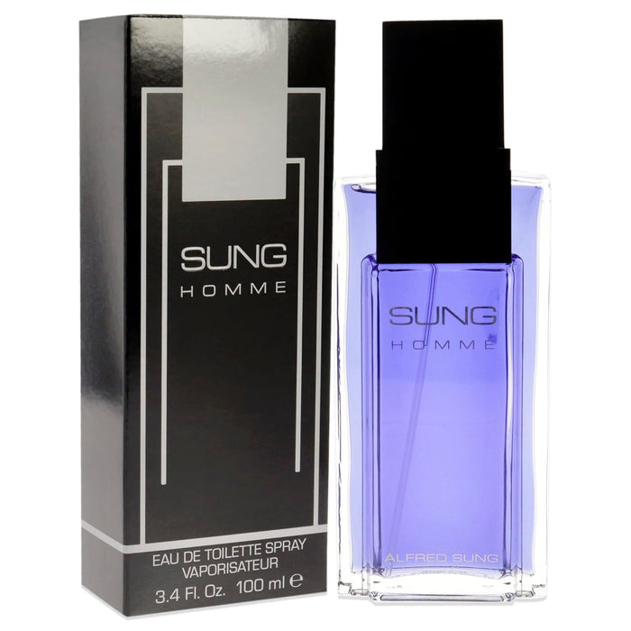 Chanté par Alfred Sung pour hommes - Spray EDT de 3,4 oz