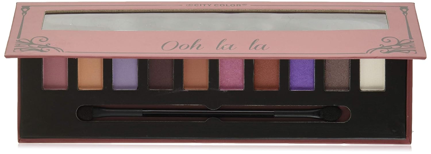 CITY COLOR Ohh La La Eyeshadow Palette - 10 Shades