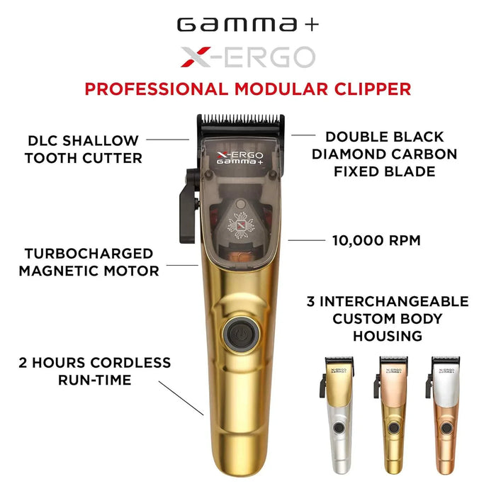Gamma X-Ergo Linear Cordless Clipper