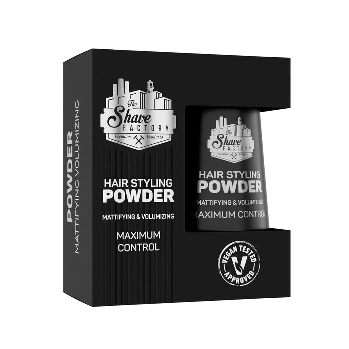 The Shave Factory Hair Styling Powder 0.7 oz Multipack