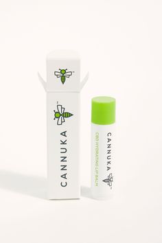 Baume à lèvres hydratant CBD de Cannuka pour unisexe - Baume à lèvres 0,15 oz