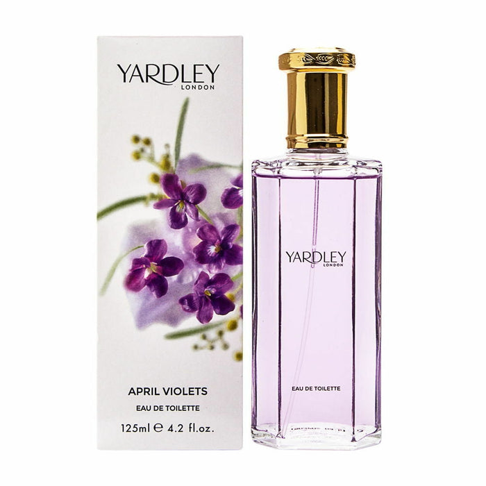 April Violets de Yardley London pour femme - Vaporisateur EDT de 4,2 oz