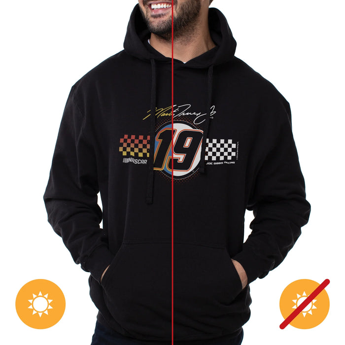 Sweat à capuche NASCAR - Martin Truex Jr - 1 Black par DelSol pour homme - T-shirt 1 pièce (S)