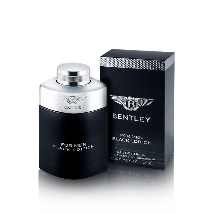 Bentley Black Edition de Bentley pour homme - Vaporisateur EDP de 3,4 oz