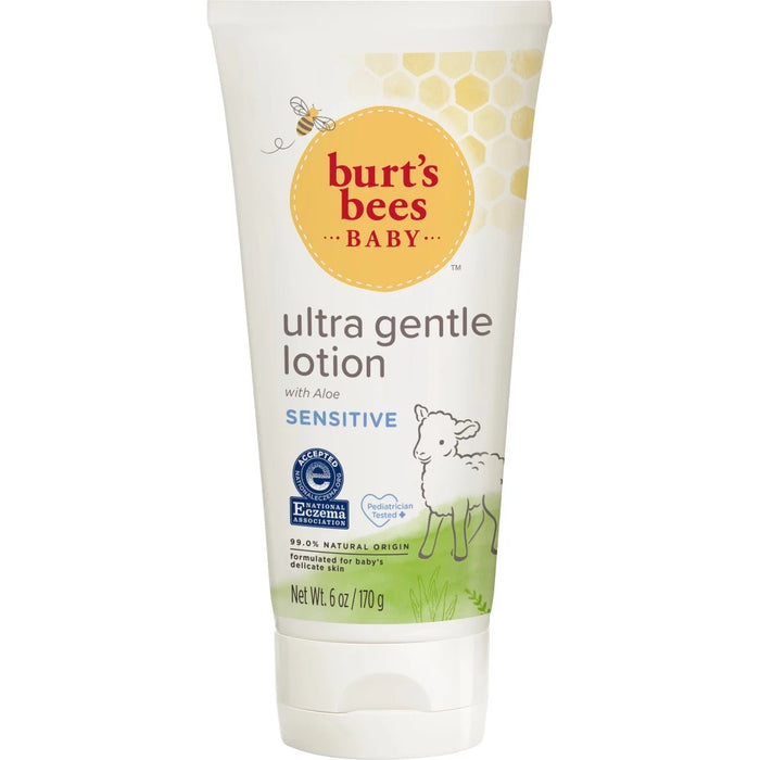 Loción ultrasuave para bebés de Burts Bees para niños - Loción corporal de 6 oz