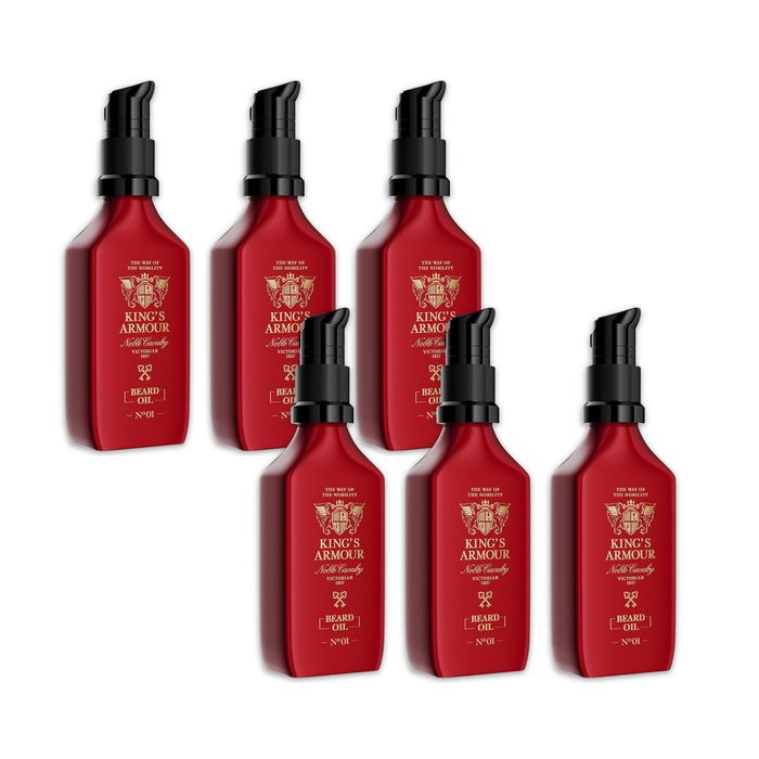 King's Amour Victorian Beard Oil No.1  Multipack - Mega Deal