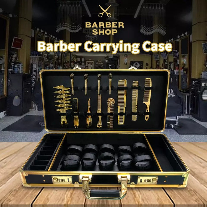 BaBylissPRO FX3 Professional Black Collection Cord/Cordless Clipper FXX3CB & Trimmer FXX3TB & BlackFX 1875 Dryer & BARBERology Clipper Comb #BBCKT6BK & Travel Case & Barber Cape & Fade Brush & Razor Bundle Kit