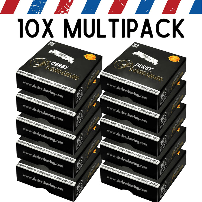 Derby Single Edge Razor Blades 100 pcs - Premium | Free Shipping