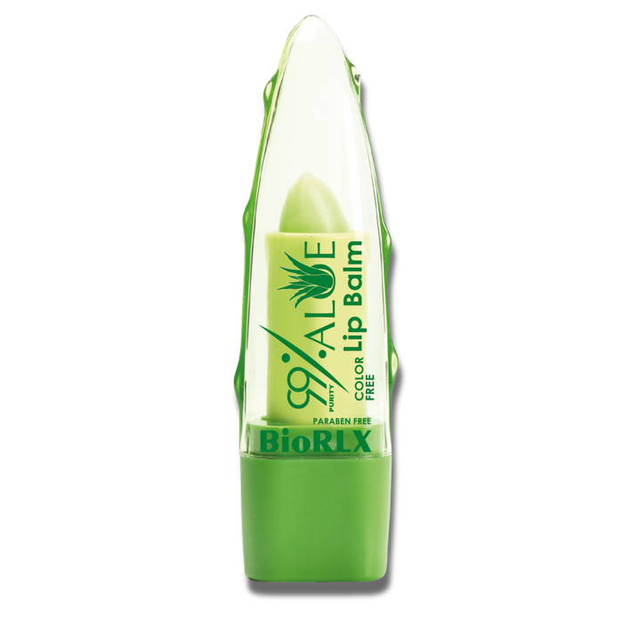 BioRLX 99% Purity Aloe Vera Color Free Lip Balm