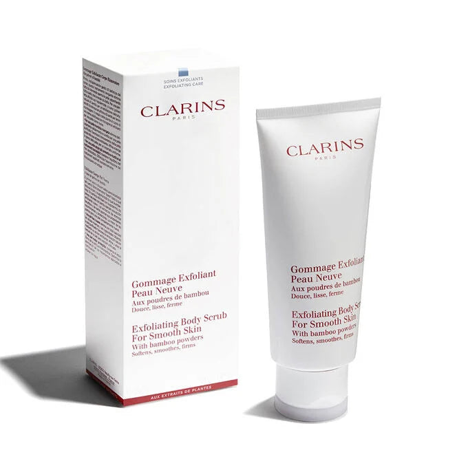 Exfoliating Body Scrub For Smooth Skin with Bamboo Powders by Clarins for Unisex - 6.9 oz Scrub