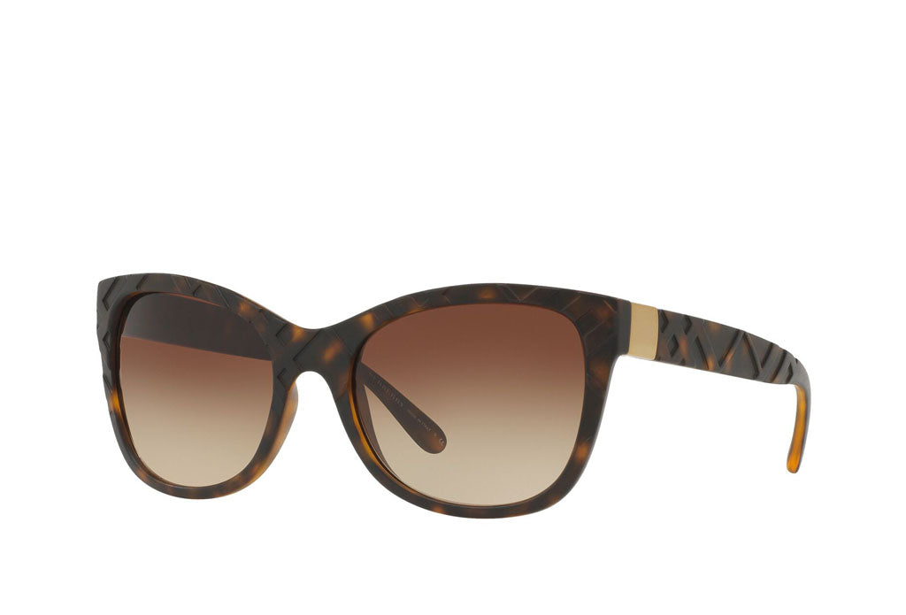 Burberry BE 4219 3578-13 - Dégradé Marron Havane Foncé Mat par Burberry pour Femme - 56-19-140 mm Lunettes de soleil