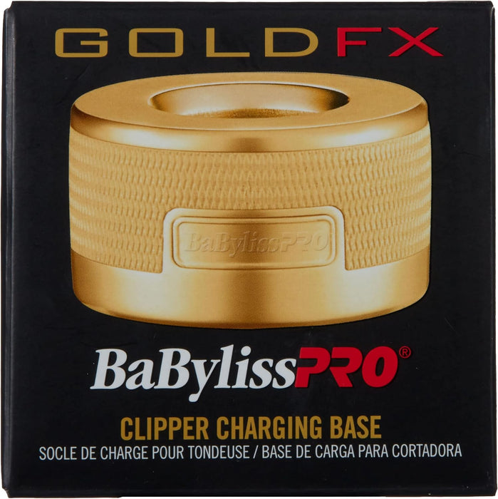 Babyliss Pro Metal Collection Clipper Charging Base - Gold -BB-FX870BASE-G