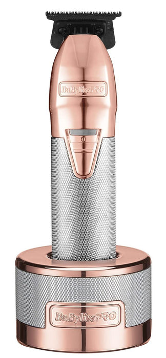 BABYLISS PRO FX870BASE-RG Metal Collection Clipper Charging Base - Rose Gold - BarberSets