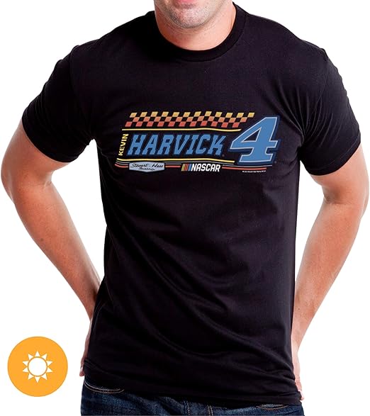 NASCAR Mens Classic Crew Tee - Kevin Harvick - 6 Black par DelSol pour homme - T-shirt 1 pièce (3XL)